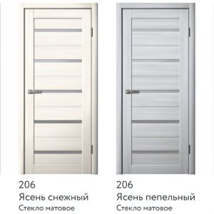 206, ПВХ, ясень снежный, ясень пепельный